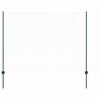 vidaXL Sechseckzaun mit Pfosten 100 x 1,6 m PVC-beschichteter Stahl