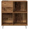 vidaXL Schallplattenschrank Altholz 85 x 38 x 89 cm Holzwerkstoff