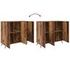 vidaXL Sideboard Altholz 89,5 x 34 x 80 cm Holzwerkstoff