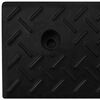 vidaXL Bordsteinrampen 2 Stk. 50x17,5x5 cm Gummi