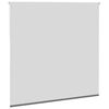 vidaXL Verdunkelungsrollo Grau 155x130cm Stoffbreite 151,6cm Polyester