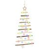 vidaXL H&auml;ngender Weihnachtsbaum 90 cm 30 LEDs Mehrfarbig
