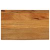 vidaXL Tischplatte mit Baumkante 60x40x2,5 cm Massivholz Mango