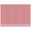 vidaXL Einziehbare Markise Rot und Wei&szlig; 450 x 350 cm