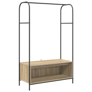 vidaXL Kleiderst&auml;nder Braun Eichen-Optik 100 x 44 x 160 cm