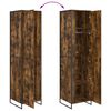 vidaXL Warderobe 2 pcs Raucharbe 50 x 50 x 200 cm Holzwerkstoff