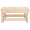 vidaXL Gartenhocker Massivholz Kiefer