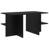 vidaXL Couchtisch Schwarze Eiche 87 x 50 x 45 cm Holzwerkstoff