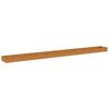 vidaXL Hochbeet 960x100x36 cm Cortenstahl