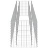vidaXL Gabionen-Hochbeet Verzinkter Stahl 270&times;50&times;50 cm
