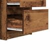 vidaXL Schreibtisch Altholz-Optik 140x50x77 cm Holzwerkstoff