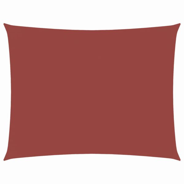 vidaXL Sonnensegel Oxford-Gewebe Rechteckig 4x6 m Terracotta