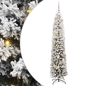 vidaXL K&uuml;nstlicher Weihnachtsbaum mit 300 LEDs mit St&auml;nder Gr&uuml;n 180 cm