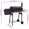 vidaXL Klassischer Holzkohlegrill Barbecue Smoker