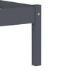 vidaXL Massivholzbett mit 2 Schubladen Grau Kiefer 160x200 cm