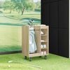 vidaXL Golf Schrank Mit Rad Uni Sonoma-Eiche 65 x 45 x 98 cm
