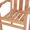 vidaXL 3-tlg. Bistro-Set Teak Massivholz