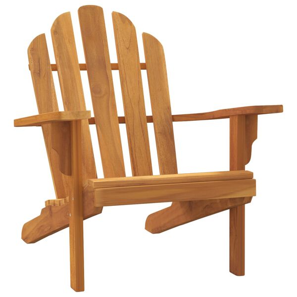 vidaXL Adirondack-Gartenst&uuml;hle 2 Stk. 79x95x92 cm Massivholz Teak