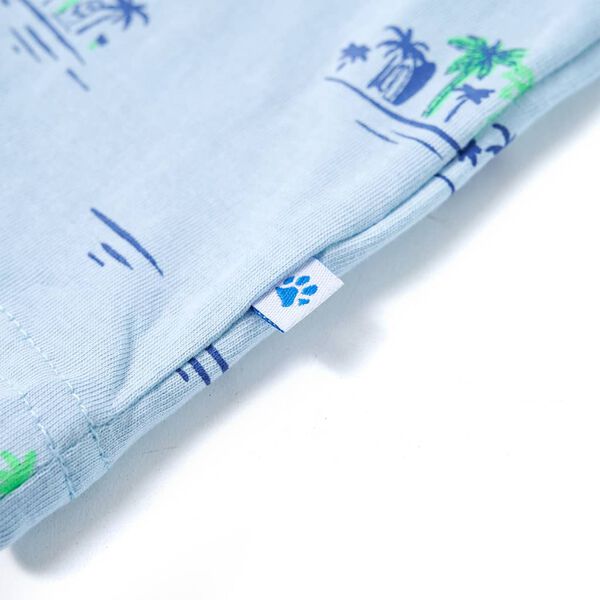 Kinder-T-Shirt Hellblau 140