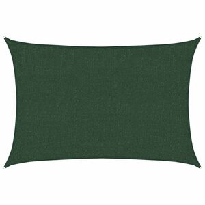 vidaXL Sonnensegel 160 g/m&sup2; Dunkelgr&uuml;n 2x2,5 m HDPE