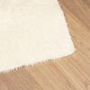 vidaXL Teppich Shaggy Hochflor NAVARRA Creme 160x230 cm Polyester