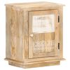 vidaXL Nachttisch 40 x 30 x 46 cm Massivholz Mango