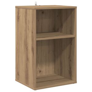 vidaXL Schallplattenschrank Artisan-Eiche 38 x 33 x 61 cm