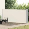 vidaXL Ausziehbare Seitenmarkise 170x1200 cm Creme