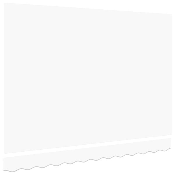 vidaXL Markisenersatzstoff Weiß 330 x 195 cm Polyester