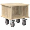 vidaXL TV-St&auml;nder Sonoma-Eiche 37 x 35 x 35 cm Holzwerkstoff