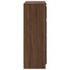 vidaXL Sideboard Braun Eichen-Optik 80x35x99 cm Holzwerkstoff