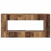 vidaXL Konsolentisch Gestreift Altholz 155 x 29 x 74 cm Holzwerkstoff