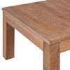 vidaXL Couchtisch Massivholz Teak Natur 60x60x40 cm