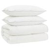 vidaXL G&auml;nsedaunen-Bettdecken-Set 90% FULDA 3 stk. 200 x 220 cm Wei&szlig;