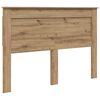 vidaXL Kopfteil mit Kopfteil Artisan-Eiche 160 cm Holzwerkstoff