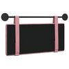 vidaXL H&auml;ngevorderseite Wandmontiert Rosa 100 x 55 x 5 cm Samt