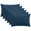 vidaXL Kissenbezug 6 stk. HEERLEN Marineblau 30 x 50 cm Cord
