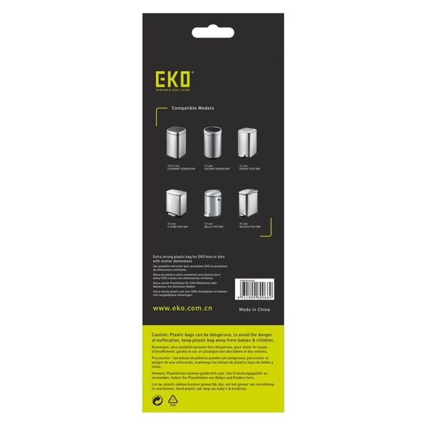 EKO 24x20 Stk. M&uuml;llbeutel C 10-15 L Wei&szlig;