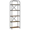 vidaXL B&uuml;cherregal 5 Ebenen 60 x 30 x 183 cm Holzwerkstoff