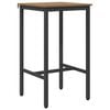 vidaXL Bartisch 52 x 52 x 110 cm Holzwerkstoff Artisan-Eiche