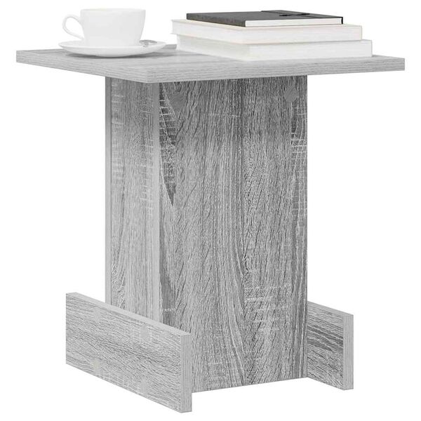 vidaXL Beistelltisch Graues Sonoma 35,5 x 35 x 40 cm Holzwerkstoff