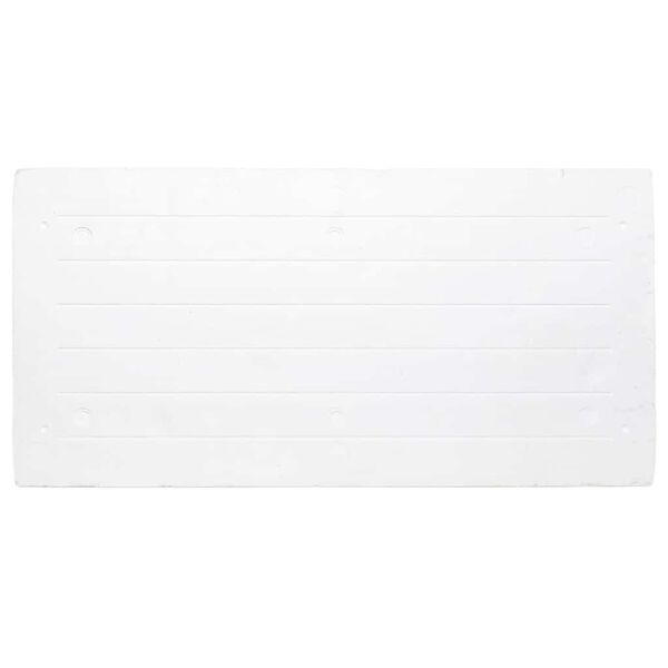 vidaXL 3D-Wandpaneele 10 Stk. Hellgrau 100x50 cm EPS