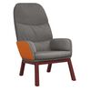 vidaXL Relaxsessel Hellgrau Stoff