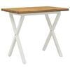vidaXL Quadratischer Esstisch 110 x 55 x 75 cm Massivholz Akazie