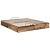 vidaXL Ottoman Bettgestell Altholz 160 x 200 cm Holzwerkstoff