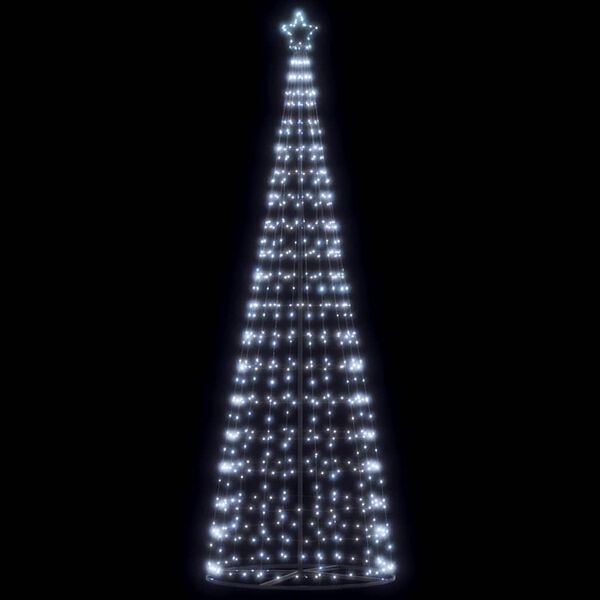 vidaXL LED Weihnachtsbaum 550 LEDs Kaltwei&szlig; 300 cm