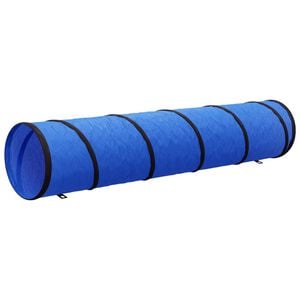 vidaXL Hundetunnel Blau &Oslash; 40x200 cm Polyester