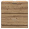 vidaXL Badezimmerschrank Artisan-Eiche 59 x 37 x 59 cm Holzwerkstoff