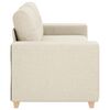vidaXL Loveseat-Sofa Leinen 180x77x82 cm