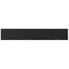 vidaXL Regalbrett 4 pcs Schwarz 60 x 10 x 1,5 cm Holzwerkstoff